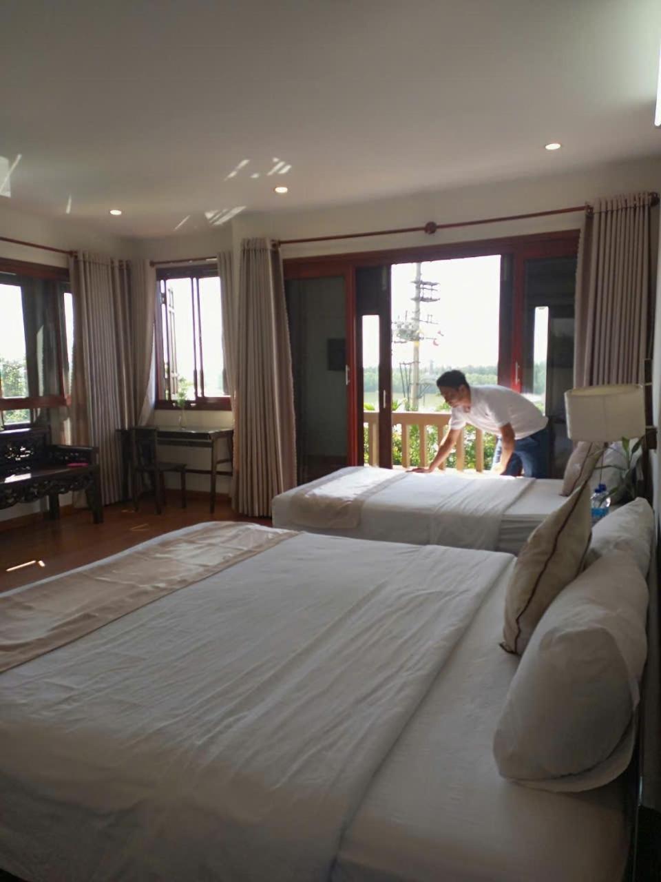 B'Lan Riverside Villa Hoi An Bagian luar foto